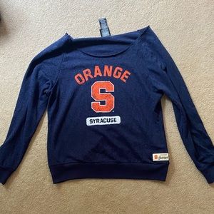 SYRACUSE off the shoulder hoodie! XL